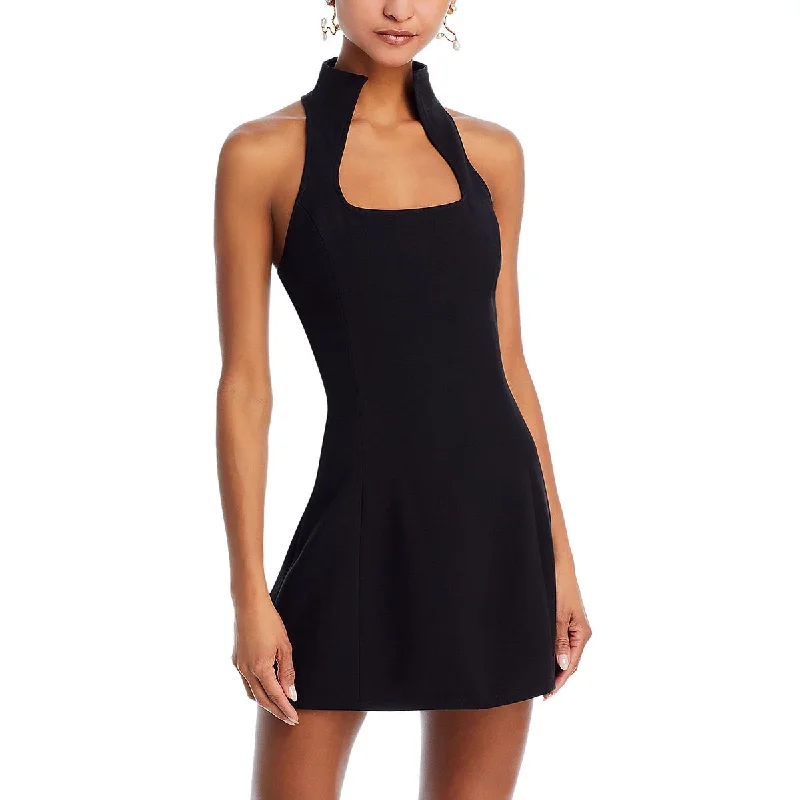 Akaia Womens Solid Polyester Cocktail And Party Dress Tunics Stylish modern