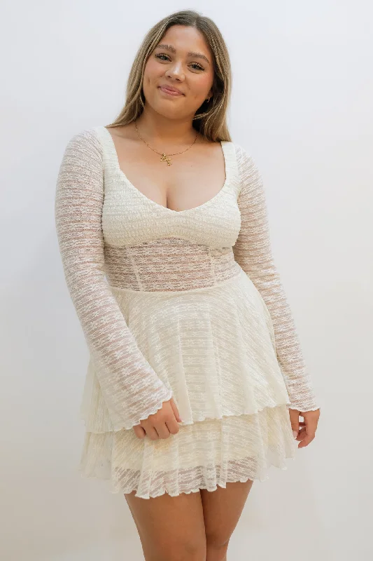 Luise Mini Dress Cozy Long Sleeve Mini Dress