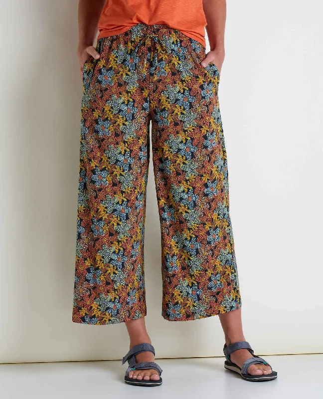 Sunkissed Wide Leg Pant Cozy Fitted Pants