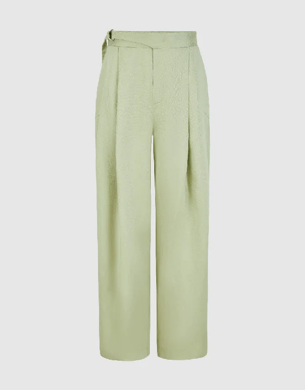 Loose Wide-Leg Pants High-Waist Yoga Pants