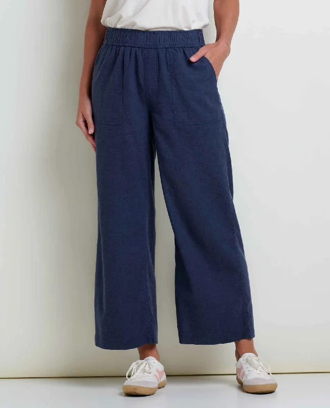 Taj Hemp Wide Leg Pant Classic Bootcut Trousers