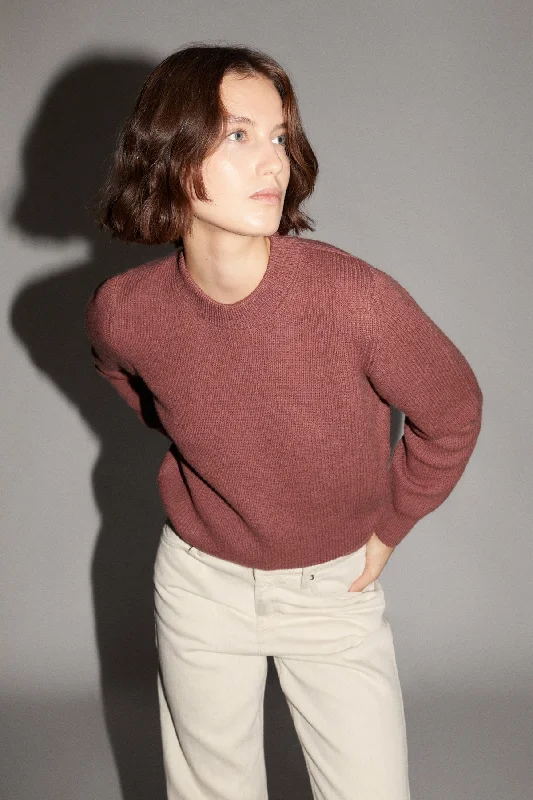 The Natural Dye Sweater Chenille Blend Fleece Blend Nylon Blend