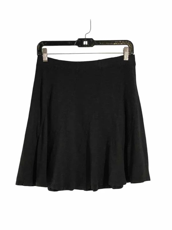 Horny Toad Size S Black Heather Skirt tiered skirt playful