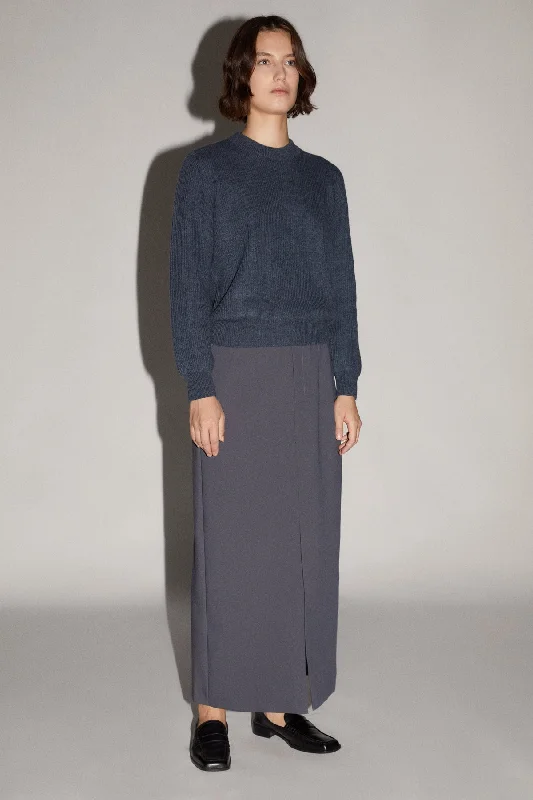 The Natural Dye Sweater Ribbed Striped Patterned