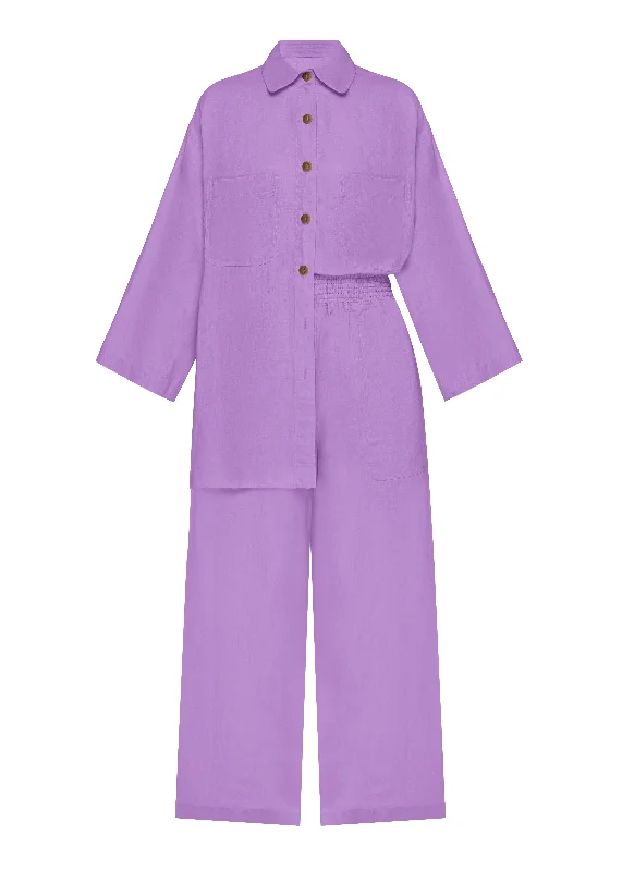 Top And Pants Set Syringa Relaxed High-Waist Trousers