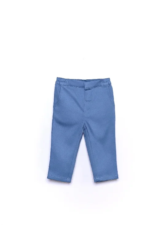 The Perfect Babies Slim Fit Pants - Blue West Classic Bootcut Trousers