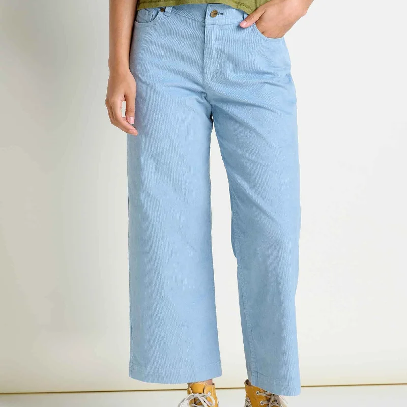 Toad & Co. - Karuna Cord Wide Leg Pant Fashionable Jogger Pants