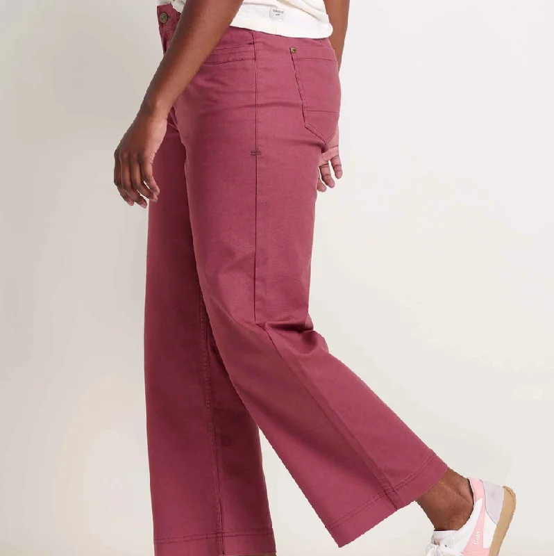 Toad & Co. - Earthworks Wide Leg Pant Soft Cotton Pants