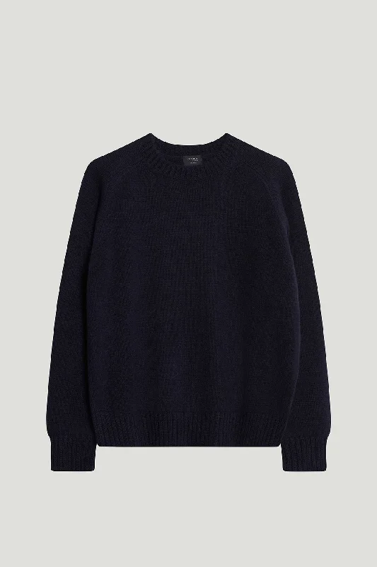 The ReCashmere Crew Neck Sweater Boat Neck Shawl Collar Notched Collar