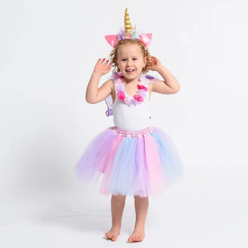 Unicorn Skirt and Headband boho skirt vibe