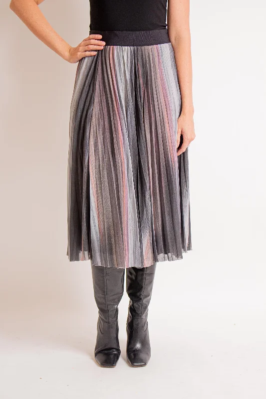 Light Shades Mesh Skirt denim skirt fashionable