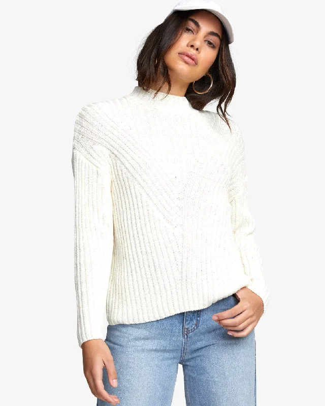 Arabella Sweater - Off White Sweater Knitwear Pullover