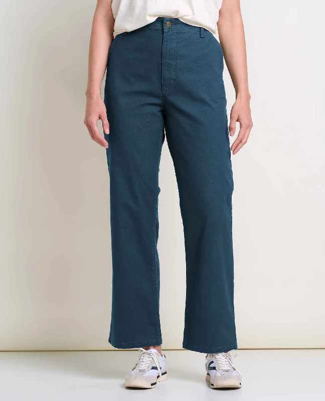 Earthworks High Rise Pant Soft Cotton Pants