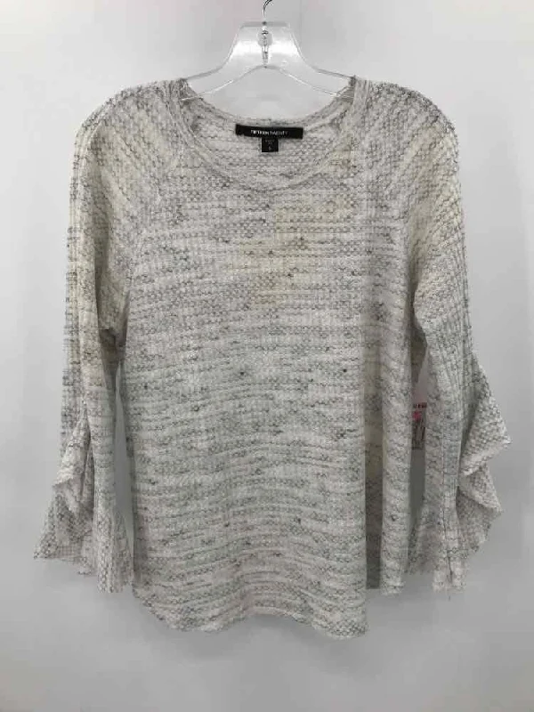 Pre-Owned Fifteen Twenty Grey Size Small Sweater Hooded Sweater Collared Sweater Shawl Collar