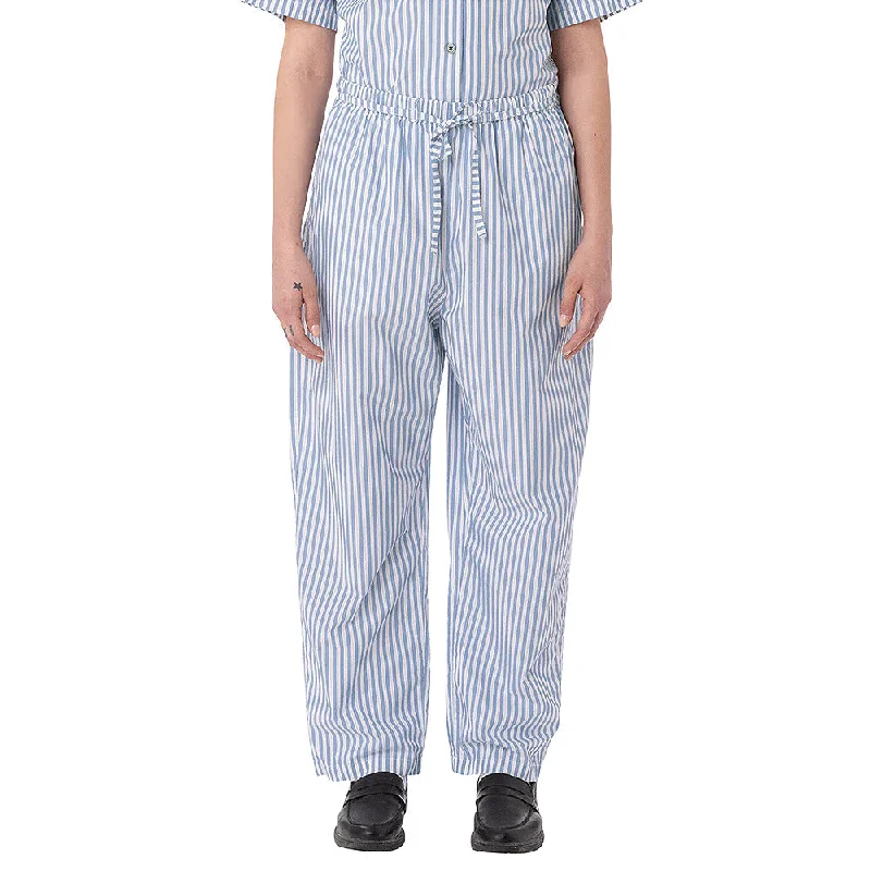 OBEY DOMINIQUE STRIPE PANT // CORONET BLUE MULTI Fashionable Work Pants