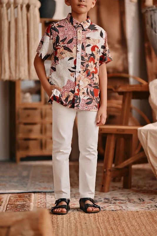 The Perfect Slim Fit Pants - White Fashionable Work Pants