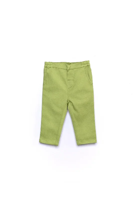 The Perfect Babies Slim Fit Pants - Lime Green Trendy Printed Leggings