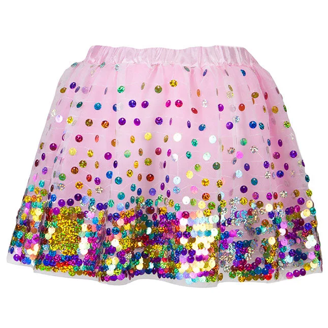 Party Fun Sequin Skirt | Great Pretenders leather skirt bold