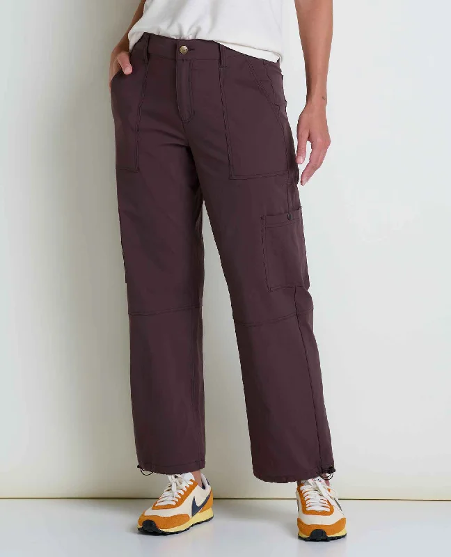 Rover Wide Leg Pant Elegant Wool Trousers