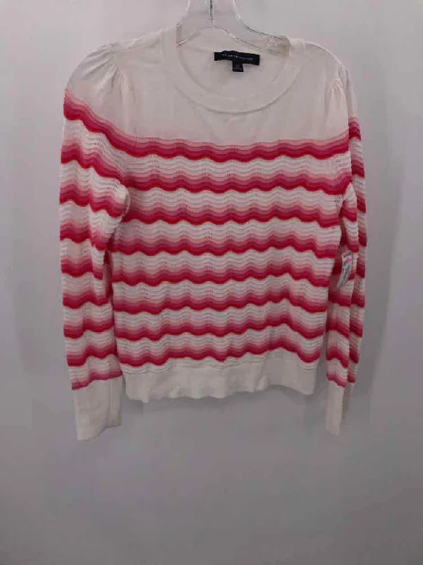 Pre-Owned Tommy Hilfiger White Size Small Sweater Cotton Fabric Linen Fabric Terry Fabric