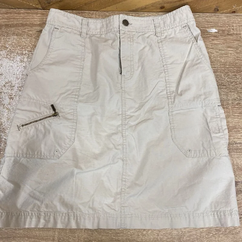 Eddie Bauer - Women's Skirt - MSRP $50: Beige-women-4 linen skirt airy