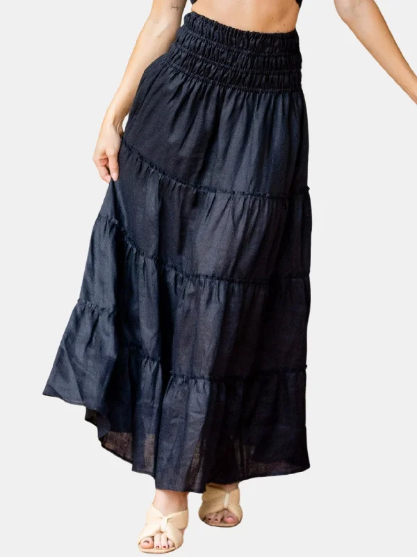 Rio Skirt leather skirt refined
