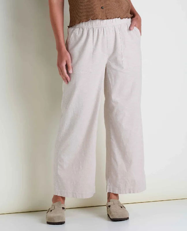 Taj Hemp Wide Leg Pant Comfy High-Waist Jeans