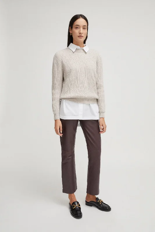The Merino Wool Perkins Sweater Bright Pastel Dark
