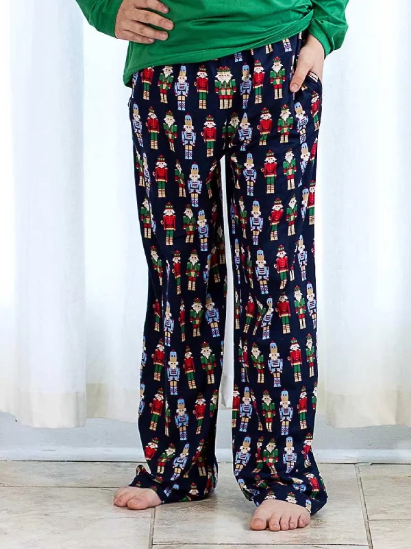 Youth Nutcracker March Sleep Pants Relaxed Lounge Trousers