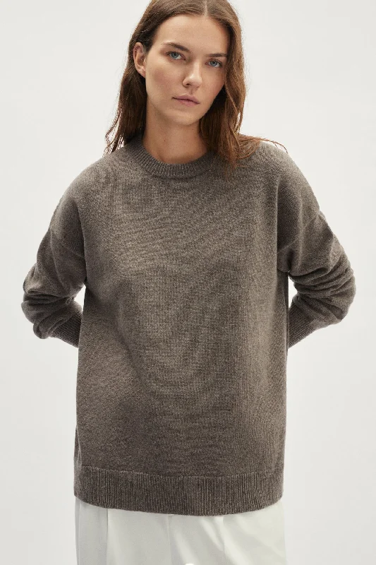 The Woolen Oversize Sweater Long Sweater Short Sweater Cropped Sweater