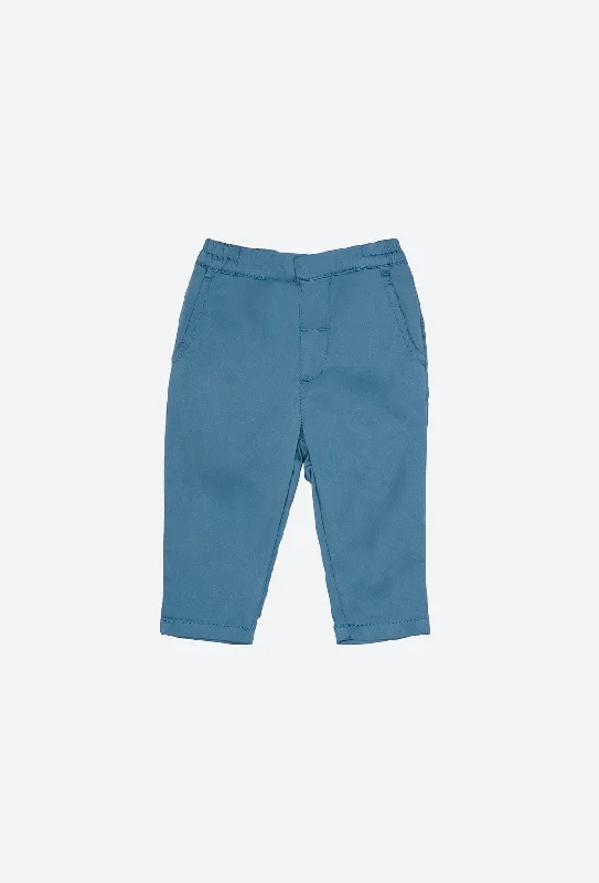 The Perfect Babies Slim Fit Pants - Arctic Blue Elegant Trouser Pants