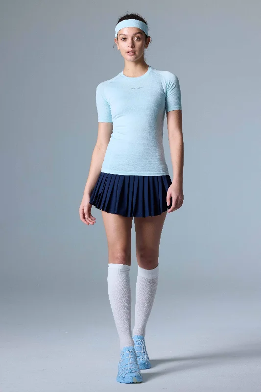 Women's Tech Merino Mixed Media Tennis Skirt denim skirt classic