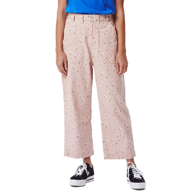 OBEY STUDIO WORK PANT // PEACH MULTI Fashionable Track Pants