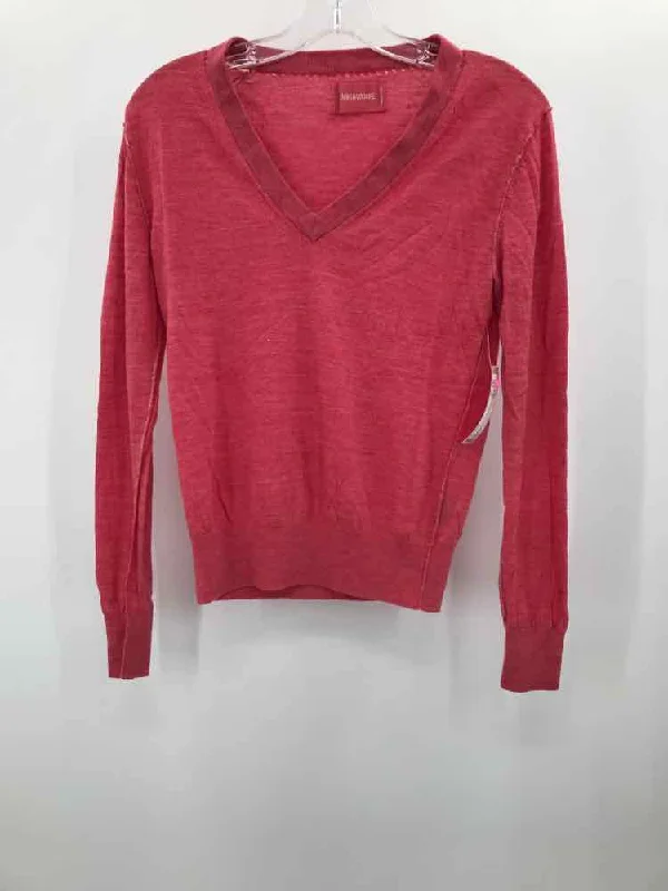 Pre-Owned Zadig & Voltaire Red Size XS Sweater Striped Floral Plaid