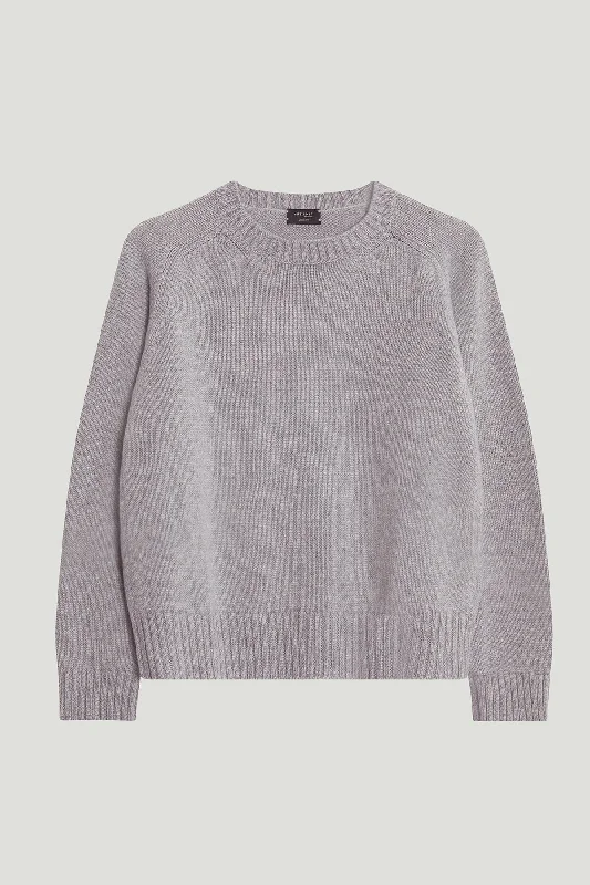 The ReCashmere Crew Neck Sweater Zippered Front Buttoned Front Snap Front