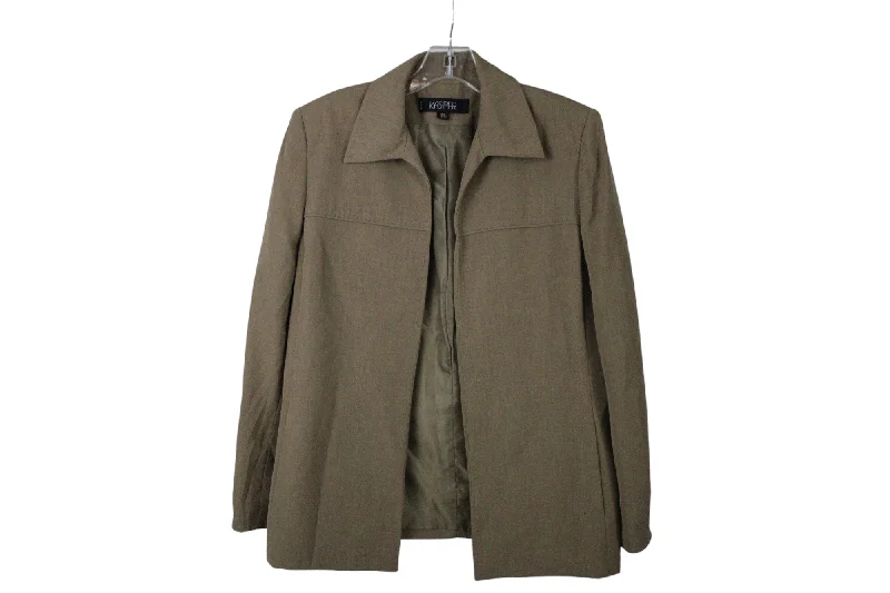 Kasper Brown Jacket | 10 Petite Belted Jacket Elasticated Jacket Padded Jacket
