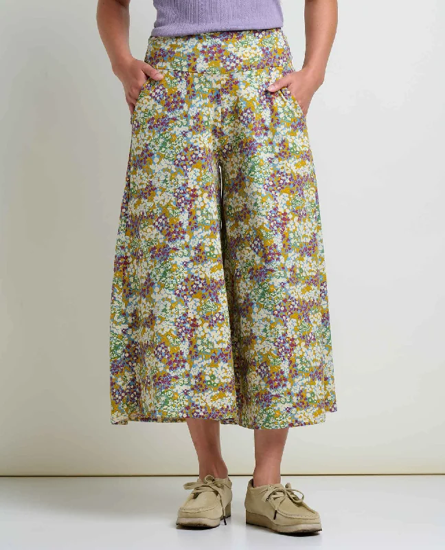 Chaka Culotte Pant Elegant Palazzo Trousers
