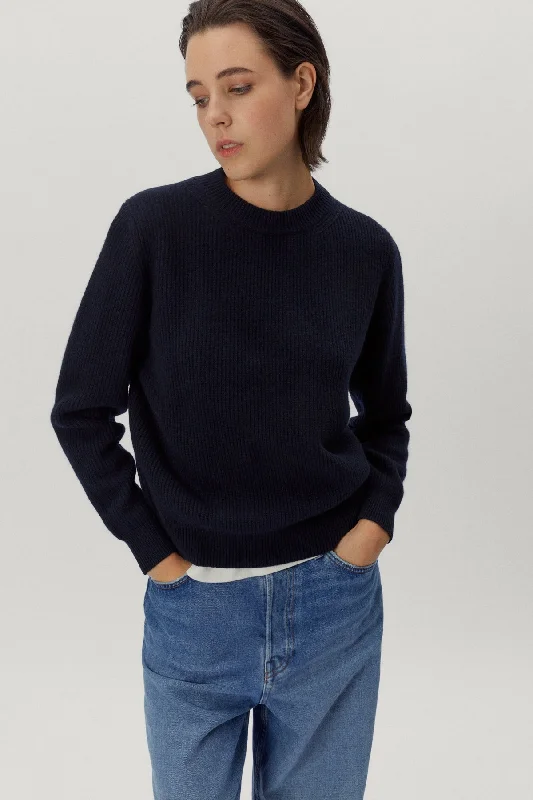 The Woolen Ribbed Sweater Plaid Sweater Polka Dot Checkered