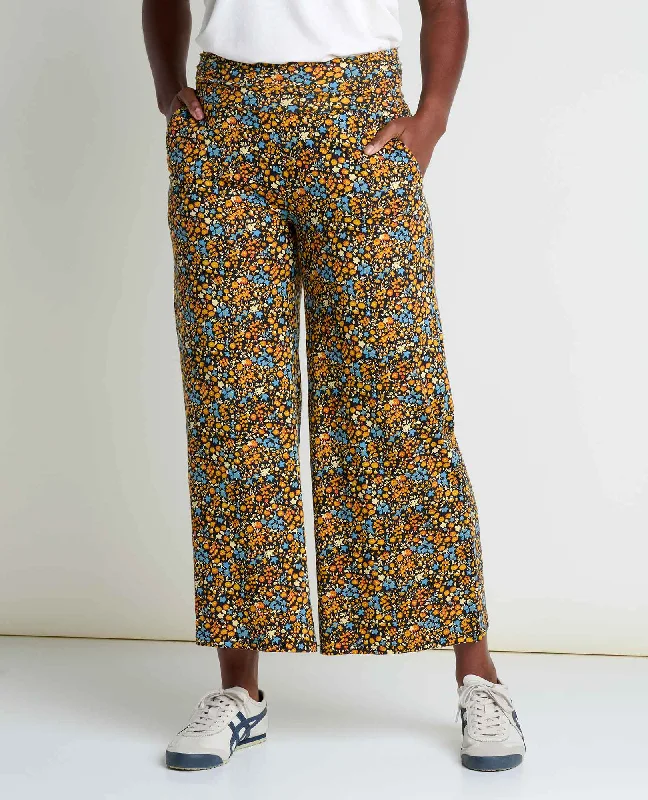 Chaka Wide Leg Pant Trendy Wide-Legged Trousers