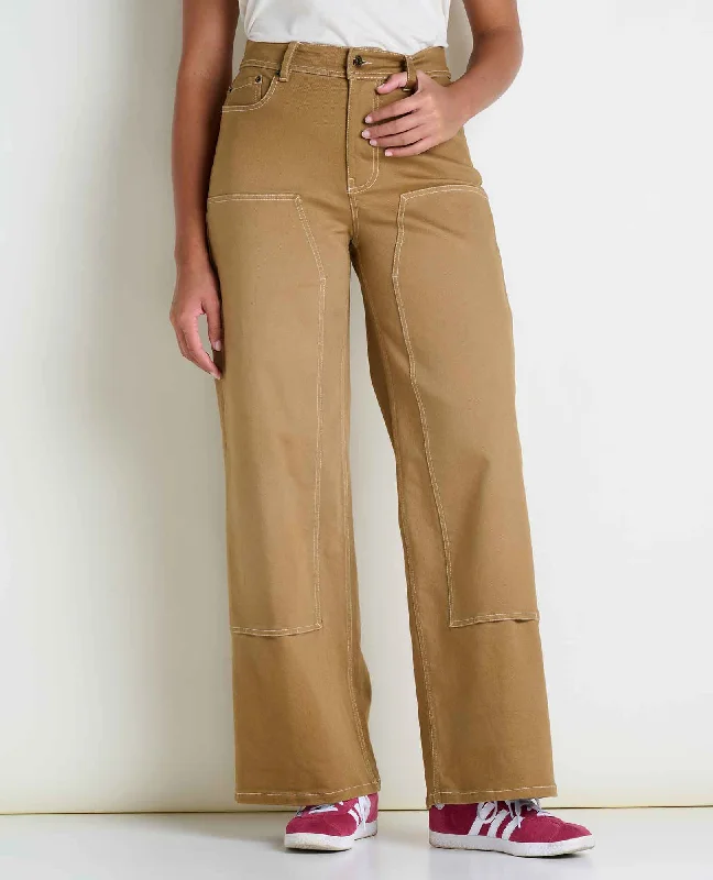 Balsam Wide Leg Utility Pant Cozy Jogger Leggings