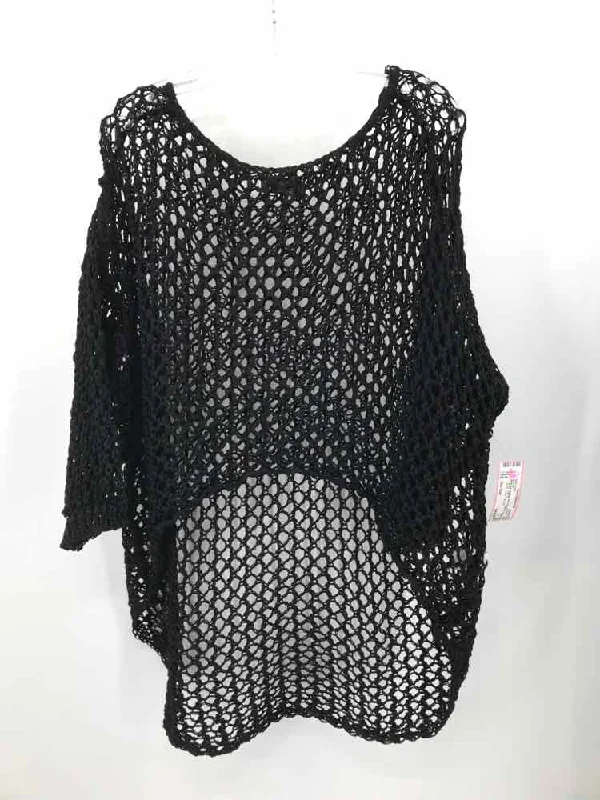 Pre-Owned Bella Amore Black Size One Size Sweater Tailored Straight A-Line