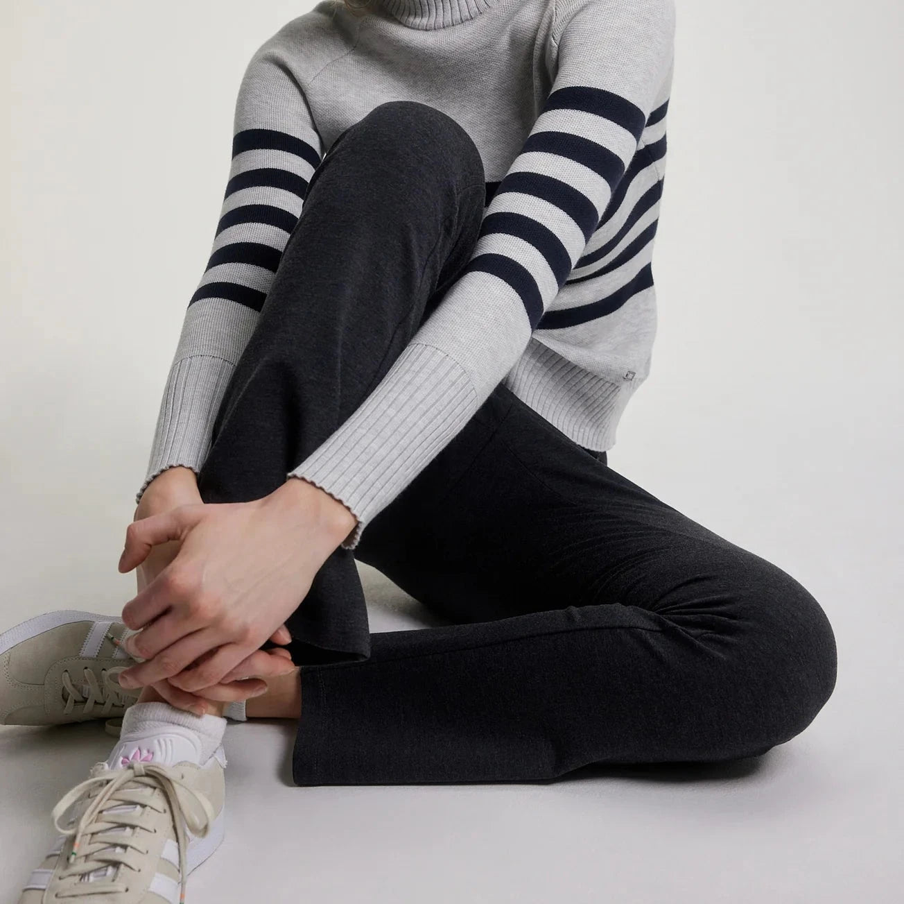 FIG - Derby Flare Pants Stylish Casual Pants