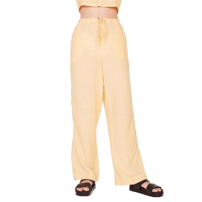 OBEY MONTE PANT // YELLOW Soft Stretch Pants