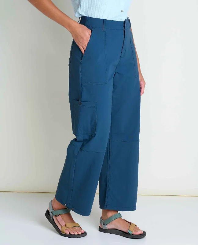 Rover Wide Leg Pant Trendy Velvet Pants