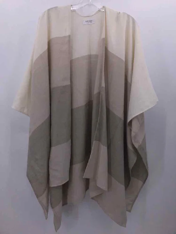 Pre-Owned Mersea Grey Size One Size Shawl Sweater Fleece Sweater Nylon Polyester