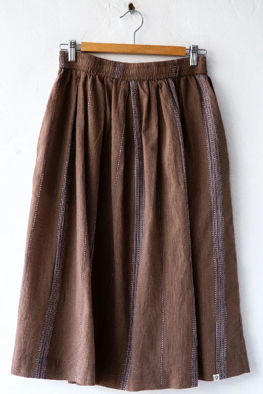 Gemma Skirt velvet skirt plush