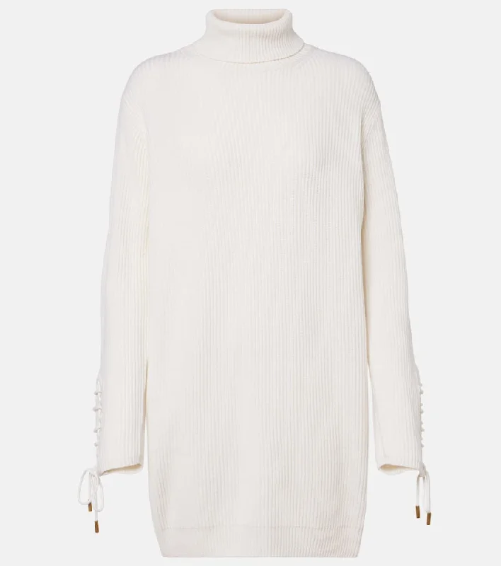 Max Mara Ghinea wool and cashmere sweater dress Oversized Loose Flowy