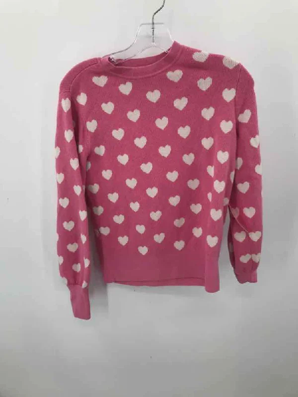 Pre-Owned Kate Spade Pink Size XS Printed Sweater Elasticated Padded Insulated