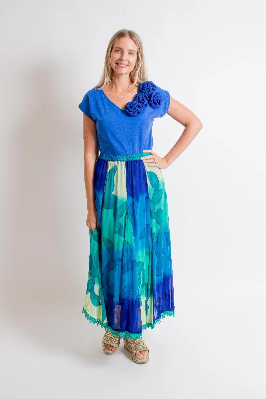 "Backwaters" Skirt zip skirt side