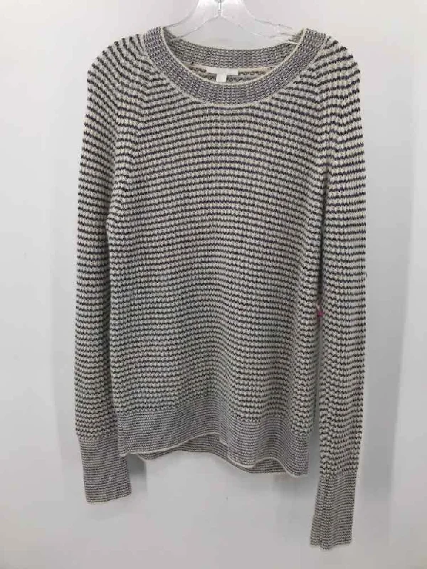 Pre-Owned COS Ivory Size Large Sweater Chenille Brocade Lace